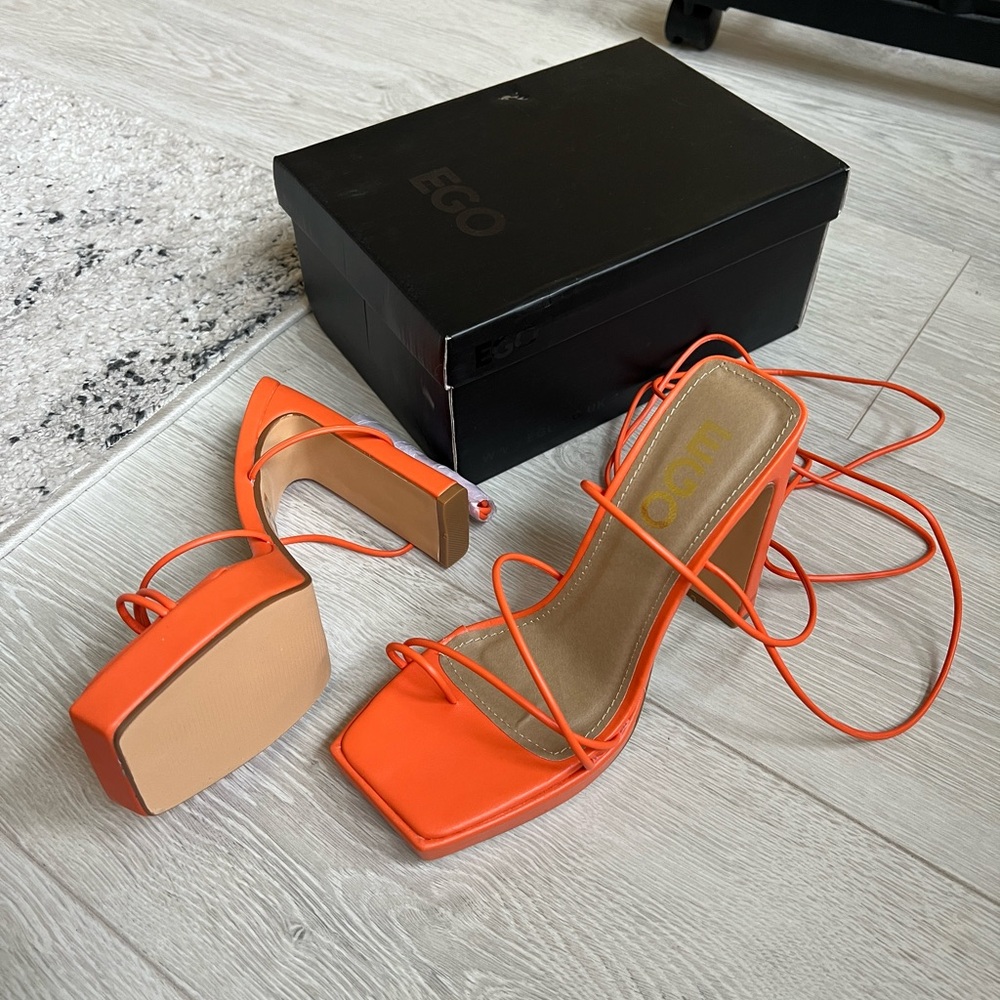 EGO Strappy Heels - NEVER WORN